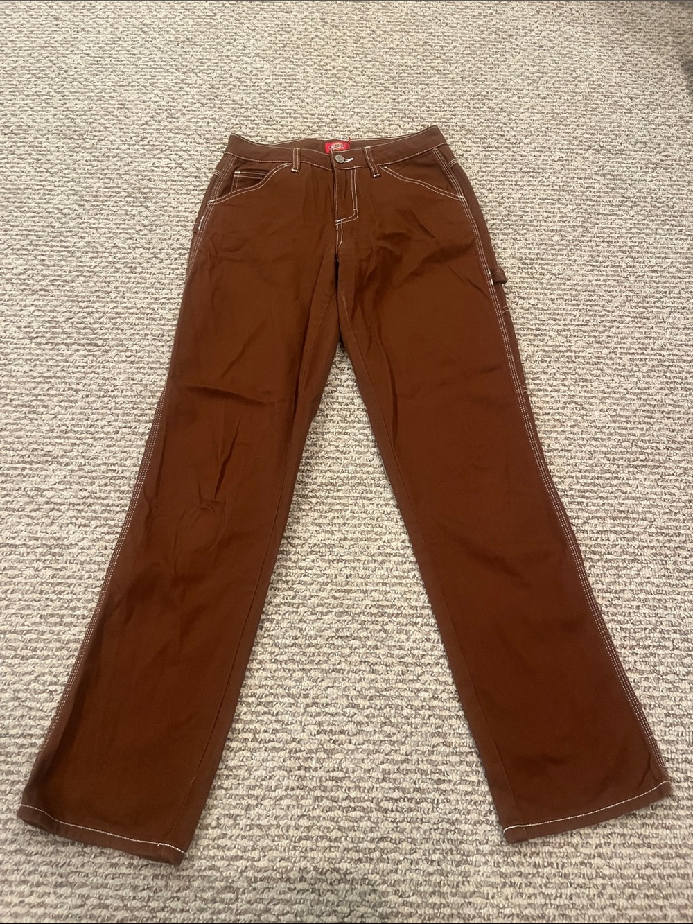 Dickies Brown Cargo Carpenter Pants - women’s